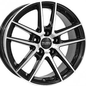 Anzio Split Black Polished 6.5x16 5/112 ET38 N70.1