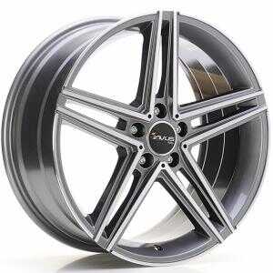 Avus AC-515 Anthracite Polished 8.5x19 5/112 ET45 N66.5