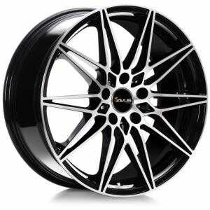 Avus AC-MB5 Black Polished 9x19 5/112 ET44 N66.7