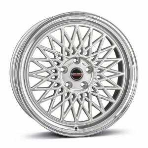 Borbet B Silver Rim Polished 8.5x20 5/112 ET45 N66.6