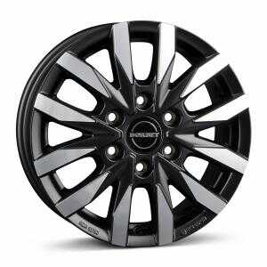 Borbet CW6 Black Polished Matt 7.5x18 6/139.7 ET30 N106.