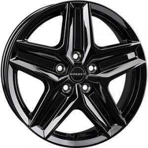 Borbet CWZ Gloss Black 7.5x18 5/120 ET43 N65.1