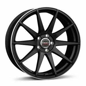 Borbet GTX Black Rim Polished Matt 10x20 5/112 ET40 N66.6