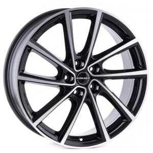 Borbet V Black Polished Glossy 7x19 5/112 ET34 N66.6