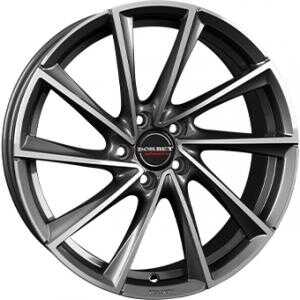 Borbet VTX Anthracite  Polish 8x18 5/112 ET44 N57.1