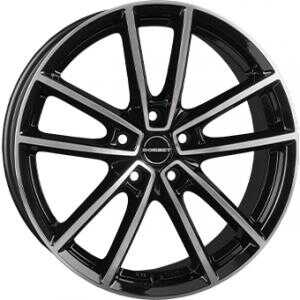 Borbet W Gloss Black  Polished 8x18 5/112 ET44 N66.5