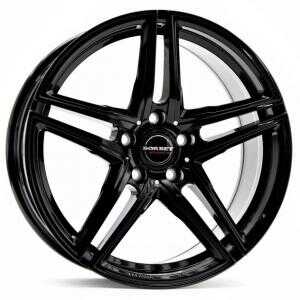 Borbet XR Black Glossy 6.5x16 5/112 ET22 N66.6