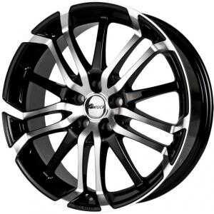 Brock B26 Black Polished 8x18 5/112 ET42 N66.6