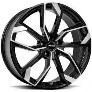 Brock RC34 Black Full Polish 7x17 5/108 ET46 N65.1