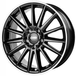 CMS C23 Diamond Rim Black 8x18 5/112 ET43 N66.5