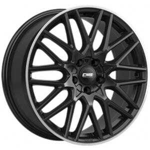 CMS C25 Gloss Black  Polished lip 7.5x18 5/114.3 ET47 N67.1