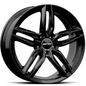 GMP Fasten Glossy Black 7.5x17 5/112 ET45 N66.6