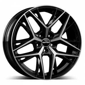 GMP Lunica Black Machined Face 7.5x18 5/100 ET38 N57.1