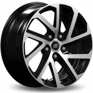 Infiny Cobalt Bright Black Machined Face 7x16 5/112 ET40 N73.1