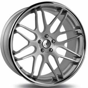 Infiny Concept S2 Matt Silver Brushed Inox Lip 10x20 5/120 ET20 N74.1