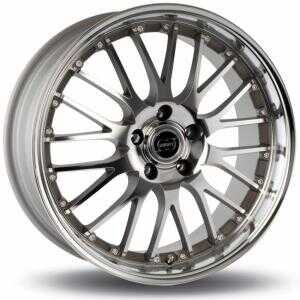 Infiny Phoenix Silver Polished Lip 9.5x19 5/112 ET45 N67.1