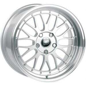 Infiny R1 Light Silver Machined Lip 9.5x19 5/112 ET45 N73.1