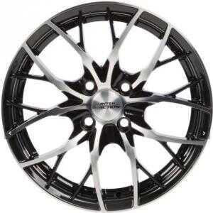 Inter action Flash Gloss Black Polished 7x15 4/100 ET38 N73.1