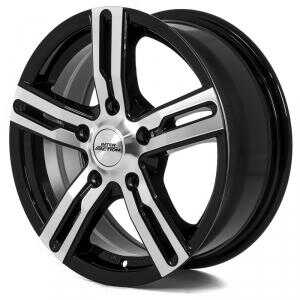 Inter action Kargin Black Polished 6.5x16 5/112 ET45 N72.6