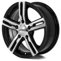 Inter action Kargin Gloss Black Polished 8.5x18 5/114.3 ET45 N66.1