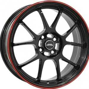 Inter action Phoenix Black 6.5x15 4/100 ET42 N73.1