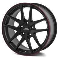 Inter action Red Hot Matt Black 7.5x17 5/114.3 ET42 N73.1