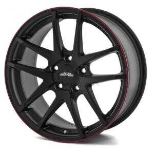 Inter action Red Hot Matt Black 8.5x18 5/112 ET45 N73.1