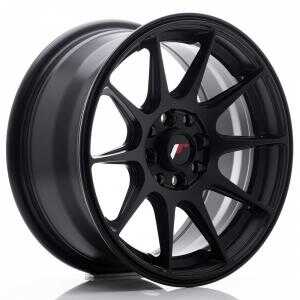 Japan racing JR11 Satin Black 10.5x18 5/114.3 ET0 N74.1