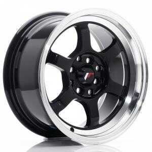 Japan racing JR12 Shiny Black 10x18 5/114.3 ET20 N74.1