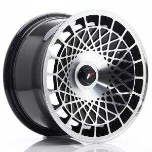 Japan racing JR14 Black Machined Face 8x15 4/100 ET20 N74.1