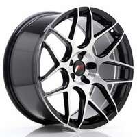 Japan racing JR18 Gloss Black Machined Face 8.5x18 5/112 ET40 N74.1