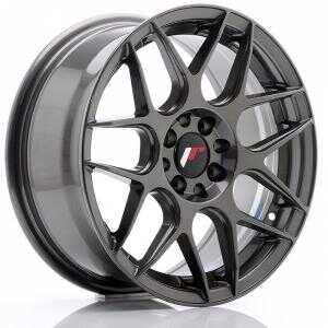 Japan racing JR18 Hyper Grey 7x17 5/108 ET40 N73.1