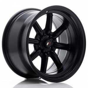 Japan racing JR19 Satin Black 8x16 4/100 ET0 N73.1