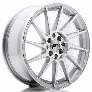 Japan racing JR22 Silver Machined Face 7x17 5/100 ET35 N73.1