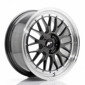 Japan racing JR23 Hyper Grey Machined LIP 8x18 5/112 ET40 N66.6