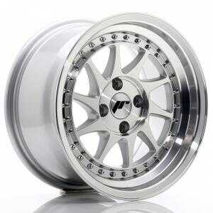 Japan racing JR26 Silver Machined Face 8.5x18 5/100 ET35 N57.1