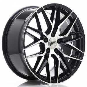 Japan racing JR28 Gloss Black Machined Face 7.5x18 5/112 ET40 N66.6