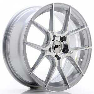 Japan racing JR30 Silver Machined Face 8.5x18 5/120 ET35 N72.6