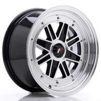 Japan racing JR31 Gloss Black Machined Face 7.5x15 4/100 ET20 N73.1