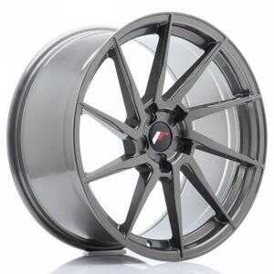 Japan racing JR36 Hyper Grey 8.5x19 5/112 ET45 N66.6