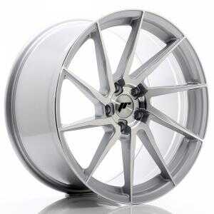 Japan racing JR36 Silver BRUSHED Face 8x18 5/112 ET45 N66.6