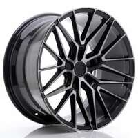 Japan racing JR38 Black Machined Face BRUSHED 8.5x19 5/112 ET45 N66.6