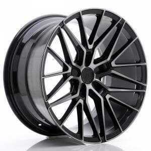 Japan racing JR38 Black Machined Face BRUSHED 9x20 5/112 ET35 N66.6