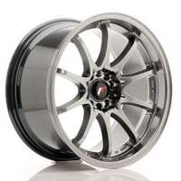 Japan racing JR5 Hyper Black 10.5x18 5/114.3 ET12 N74.1