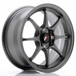 Japan racing JR5 Matt Gun Metal 7x15 4/100 ET35 N73.1