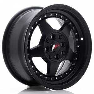 Japan racing JR6 Matt Black 7x15 4/100 ET35 N67.1