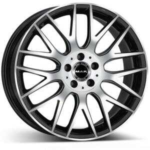 MAK Arrow Black polished 10x21 5/112 ET22 N66.6