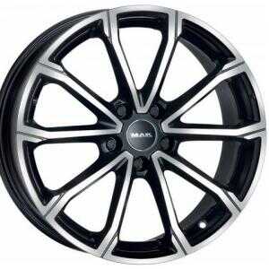 MAK DaVinci Black Polished 6.5x17 4/108 ET32 N65.1