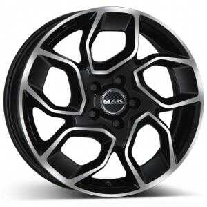 MAK Express Black polished 6.5x16 5/130 ET55 N89.1