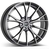 MAK Fabrikt Gunmetal Machined Face 8.5x19 5/112 ET25 N66.6